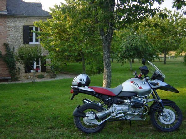 Préparation de la moto